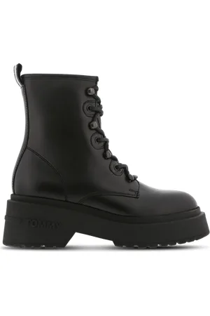 Tommy Hilfiger Lace Up female Scarpe - Nero - Pelle - Foot Locker