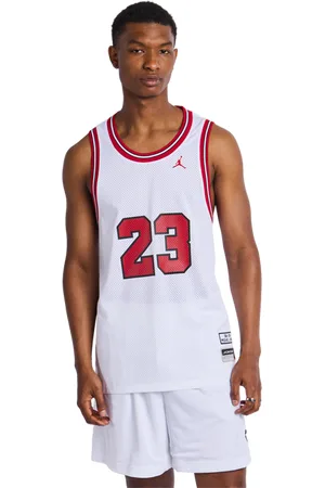 Jordan Essentials male Maglie/Repliche - Bianco - Poly Mesh - Foot Locker
