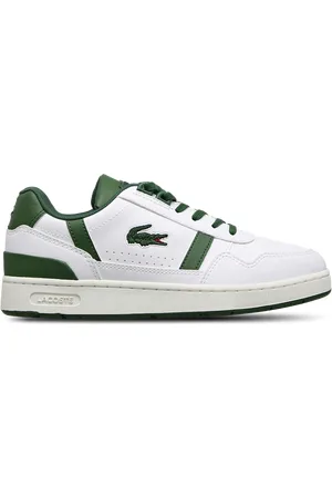 Lacoste T-clip unisex Scarpe - Bianco - Cuoio, Sintetico - Foot Locker