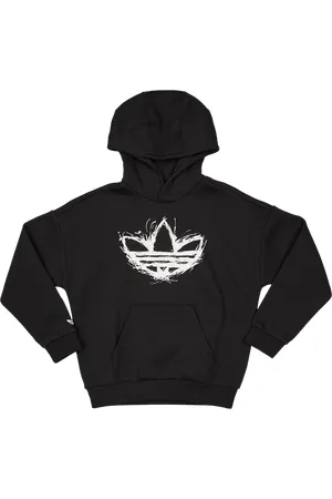 adidas Graphics unisex Felpe con cappuccio - Nero - Pile di cotone - Foot Locker