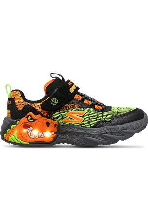 Skechers Dino-lights unisex Scarpe - Nero - Plastic/Polycarbonate - Foot Locker