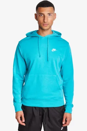 Nike Club male Felpe con cappuccio - Verde - Foot Locker