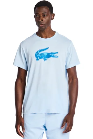 Lacoste Big Croc Logo male Magliette - Blu - Foot Locker