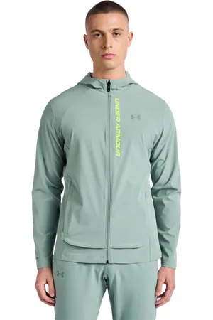 Under Armour Storm male Top da pista - Verde - Foot Locker