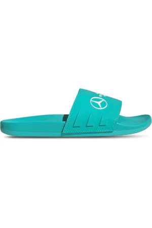 adidas Adilette male Infradito e sandali - Verde acqua - Gomma - Foot Locker