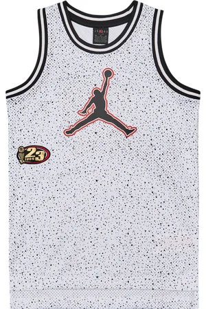 Jordan Play Off Speckle unisex Canotte - Bianco - Poly Mesh - Foot Locker