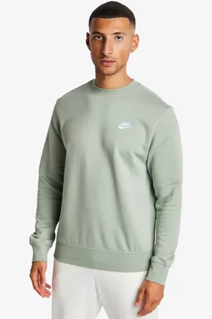 Nike Club male Felpe - Verde - Foot Locker