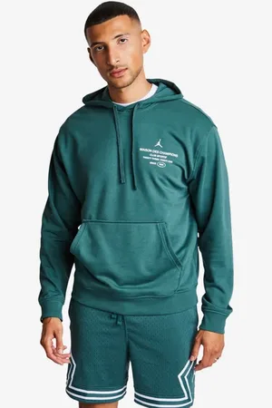Jordan Sport Dri-fit male Felpe con cappuccio - Verde - Foot Locker