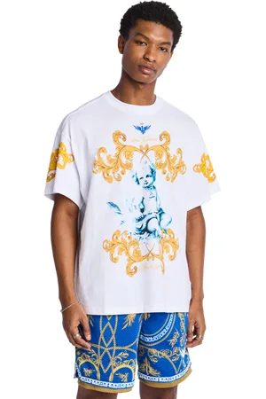 PUMA Classics male Magliette - Bianco - Jersey di cotone - Foot Locker