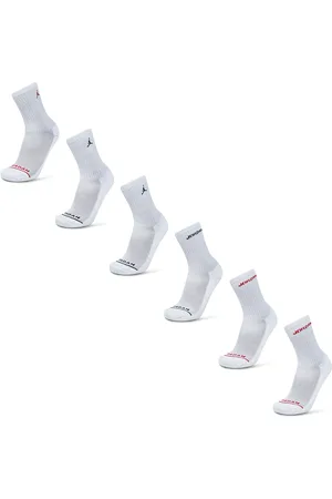 Jordan Kids Crew 6 Pack unisex Calze - Bianco - Foot Locker