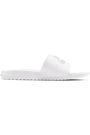 Nike Benassi male Infradito e sandali - Bianco - Rete/Sintetico - Foot Locker