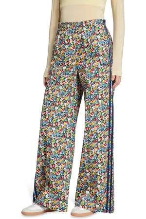 adidas Originals X Liberty London female Pantaloni - Blu - Jersey di cotone - Foot Locker