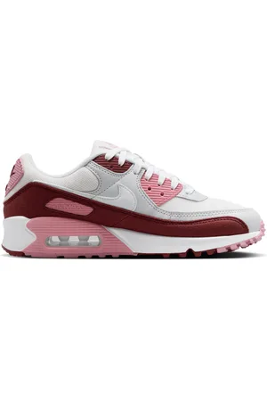 Nike Air Max 90 female Scarpe - Rosso - Cuoio, Tessile - Foot Locker