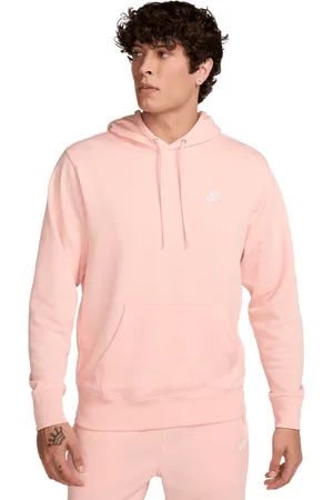 Nike Club male Felpe con cappuccio - Rosso - Foot Locker