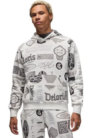 Jordan Essentials male Felpe con cappuccio - Bianco - Jersey di cotone - Foot Locker