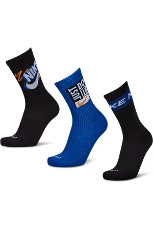Nike Everyday Cushioned Crew 3 Pack unisex Calze - Nero - Foot Locker