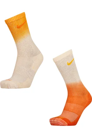 Nike Everyday + Cushioned Crew 2 Pack unisex Calze - Arancione - Algodón - Foot Locker