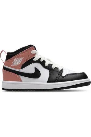 Jordan Aj1 Mid unisex Scarpe - Bianco - Pelle - Foot Locker