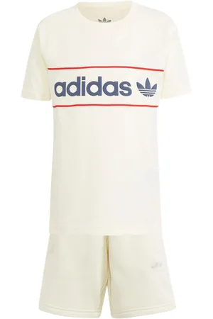 adidas New York unisex Tute da ginnastica - Bianco - Jersey di cotone - Foot Locker