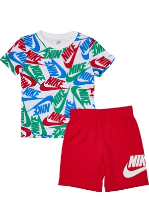 Nike Aop unisex Tute da ginnastica - Rosso - Jersey di cotone - Foot Locker