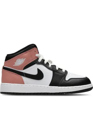 Jordan Aj1 Mid unisex Scarpe - Bianco - Pelle - Foot Locker