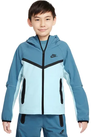 Nike Tech Woven unisex Felpe con cappuccio - Blu - Foot Locker