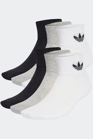 adidas Mid Ankle 6 Pairs unisex Calze - Bianco - Foot Locker
