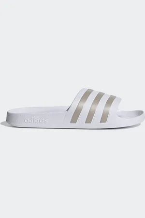 adidas Adilette female Infradito e sandali - Bianco - Rete/Sintetico - Foot Locker