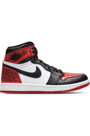 Jordan 1 Retro female Scarpe - Rosso - Cuoio - Foot Locker