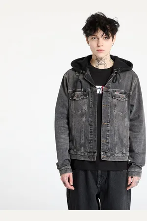 Tommy Hilfiger Giacca Tommy Jeans Hooded Ryan Regular Trucker Jacket L