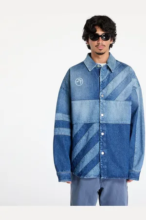 AMBUSH Camicia Patchwork Denim Shirt / 50