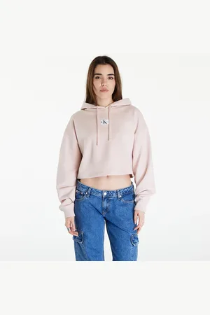 Calvin Klein Felpa Jeans Woven Label Hoodie L