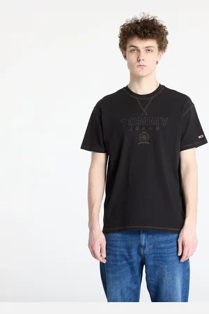 Tommy Hilfiger Maglietta Tommy Jeans Relaxed Tonal Crest Tee L
