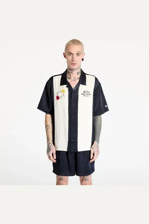 New Era Camicia Stripe Revere Shirt UNISEX M