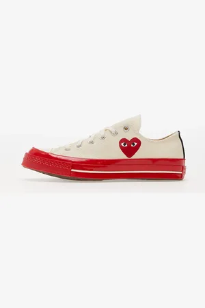 Comme des Garçons Sneakers Converse x Chuck Taylor 70 Low Top Red Sole EUR 41.5