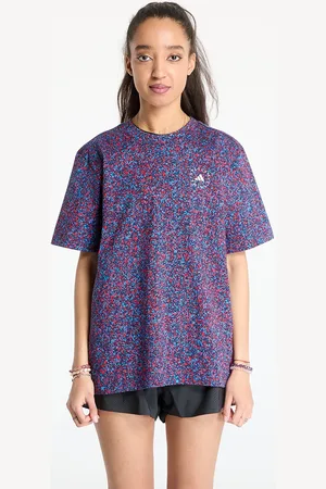 adidas Maglietta adidas x Stella McCartney Printed Loose T-Shirt / / Active Red M