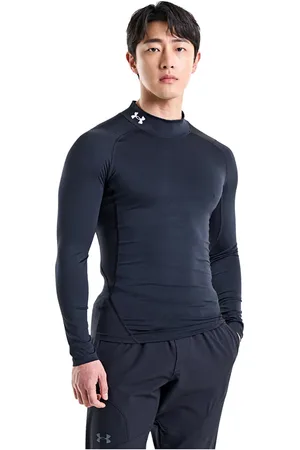 Under Armour Maglietta Hg Armour Comp Mock LS / S