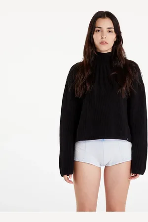 Calvin Klein Maglione Jeans Chunky Loose High Neck Sweater L