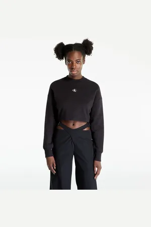 Calvin Klein Felpa Jeans Open Back Crew Neck L