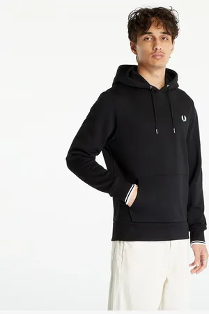 Fred Perry Felpa Tipped Hooded Sweatshirt M