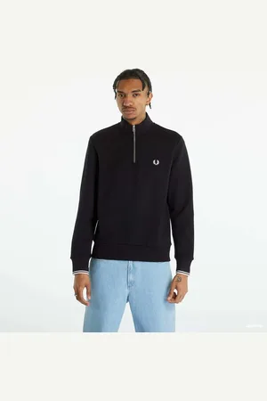 Fred Perry Felpa Half Zip Sweatshirt M