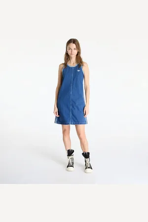 adidas Adidas Adicolor Denim 3 Stripes Tank Dress / M
