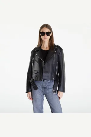 Calvin Klein Giacca Jeans Classic Faux Leather L