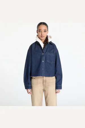 Tommy Hilfiger Giacca Tommy Jeans Cropped Shirt Jacket L