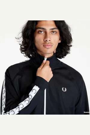 Fred Perry Felpa Taped Track Jacket L