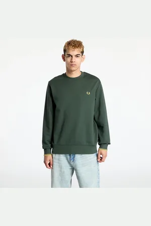 Fred Perry Felpa Crew Neck Sweatshirt L