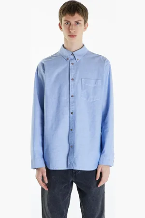 Nike Camicia Life Oxford Buttondown Long Sleeve Shirt / / Football Grey S