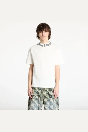 Palm Angels Maglietta Neck Logo Tee / XS