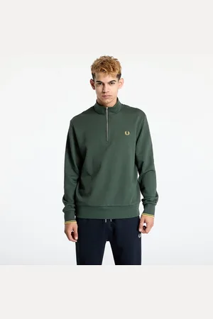Fred Perry Felpa Half Zip Sweatshirt L