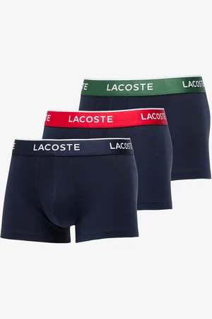 Lacoste Trunk 3-Pack / / Red/ Navy L